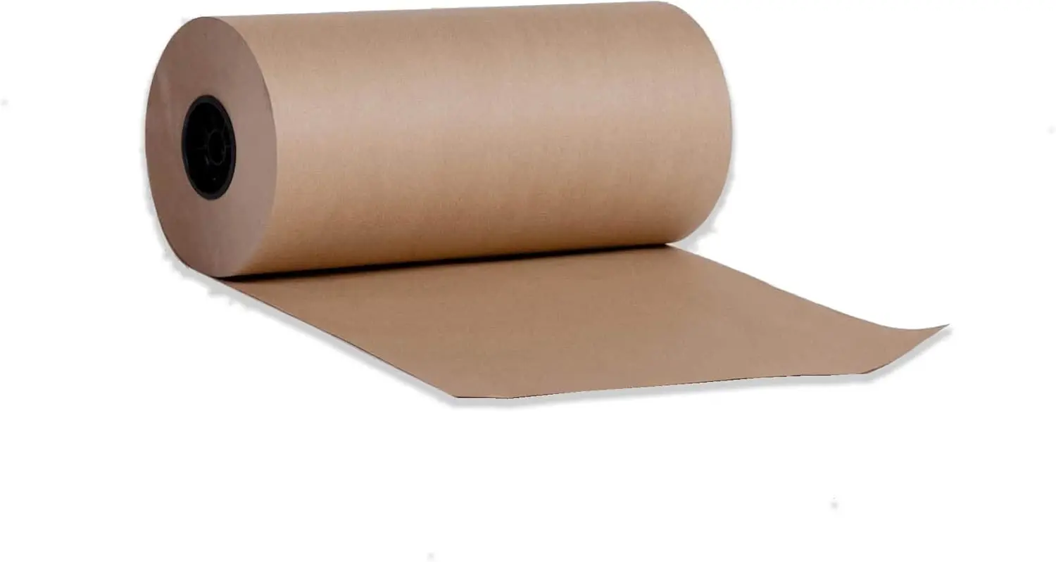 Secure Seal - Large Brown Kraft Paper Roll - 24 Inch X 1200 Feet - for Wrapping, Packing, Crafts