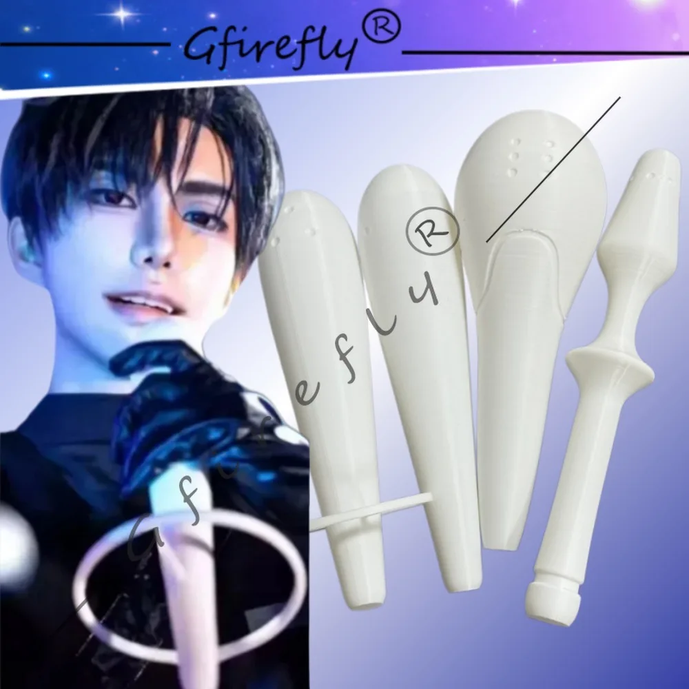 

Cosplay Alien Stage Mizi Sua Luka Till Cosplay Microphone Model Prop Xmas Roleplay Party 26CM Ruler of my heart Stage Props