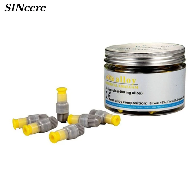 

Dental Filling Capsule 400mg Yellow Spill 1 Dental Cavity and Gap Repair Material Oral Consumables