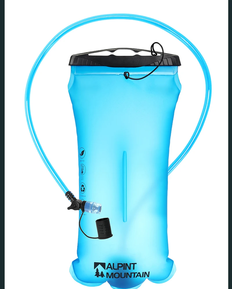 2L Hydration Bladder BPA-Free Leak Proof Durable Water Reservoir for Cycling,Hiking,Running,Climbing,Biking TPU Material
