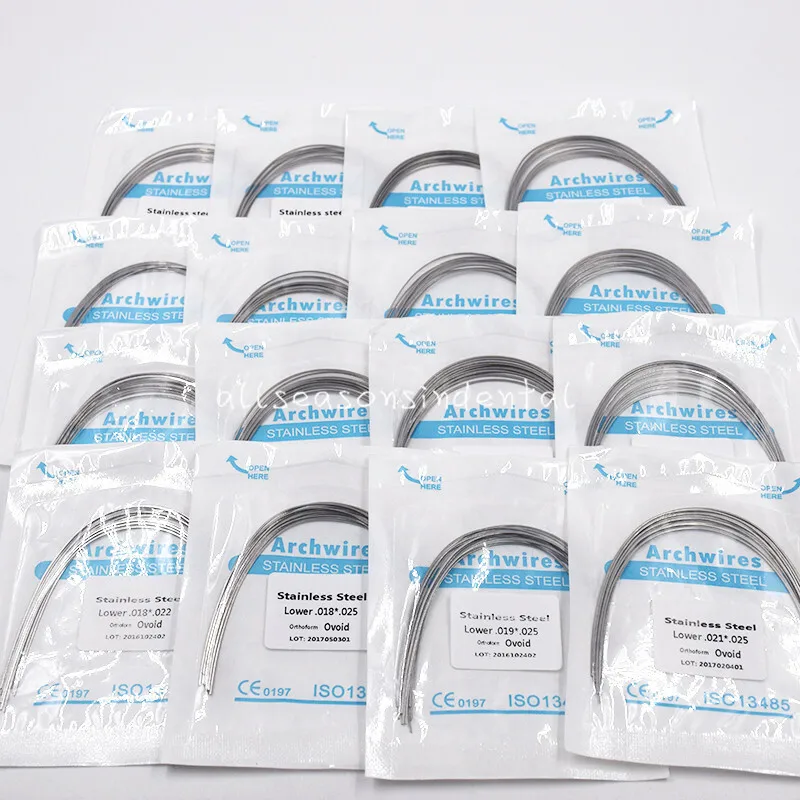 

Dental Lab MaterialDental Orthodontic Stainless Steel Arch Wire Rectangular Ovoid/Square/NaturalDental Consumables Supplies