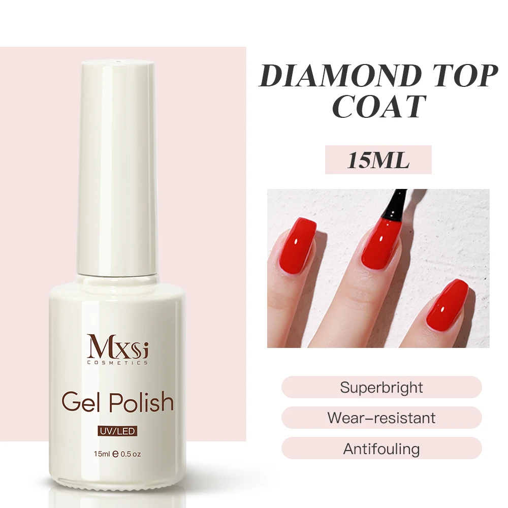 15 مللي مسمار الفن معطف فوقي هلام مسمار البولندية المطاط قاعدة هلام الأظافر لوازم نقع قبالة الأشعة فوق البنفسجية هلام فيرنيس شبه دائم مكافحة الأصفر مانيكير #6