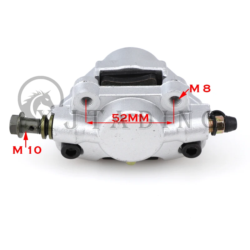 52mm tylne tarcza hydrauliczna zacisk hamulcowy dla 110cc 125cc 150cc 200cc 250cc ATV gokart Quad 4 części wheeler — zdjęcie 3
