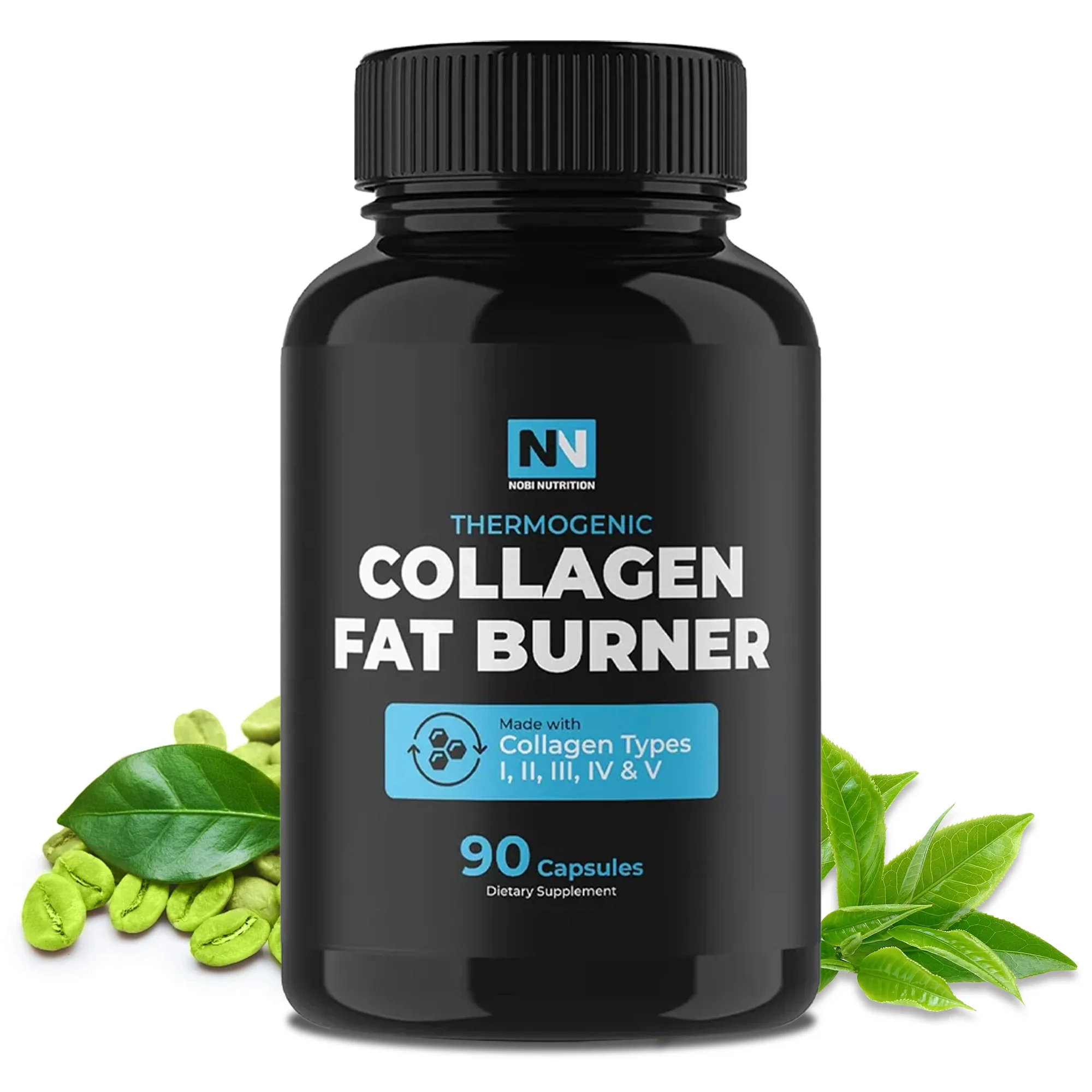 Collagen Fat Burner Capsules - Fat Burn, Metabolism Booster & Weight Loss Support