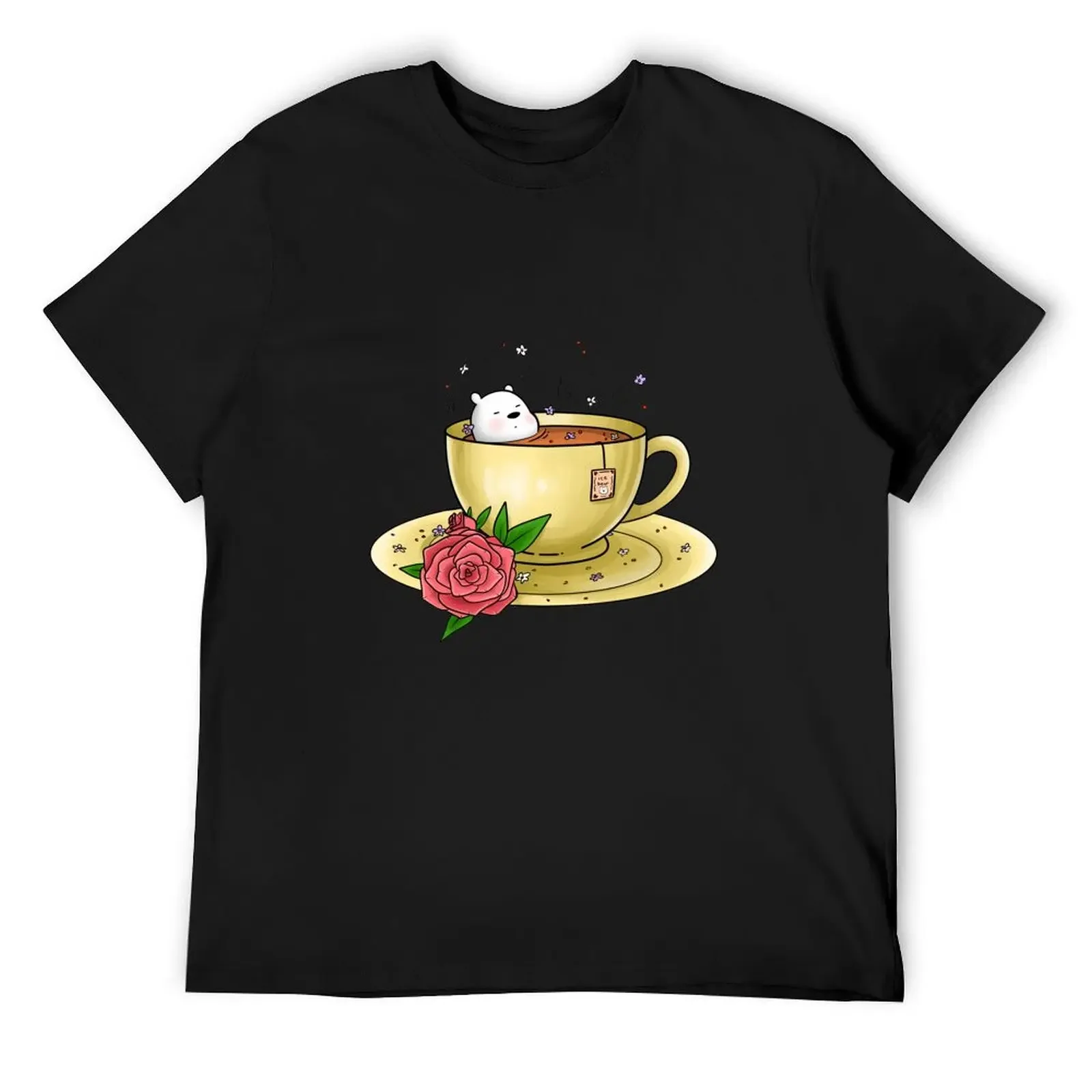 

Ice Bear Tea T-Shirt oversized new edition oversized graphic tee Aesthetic clothing clothes for men