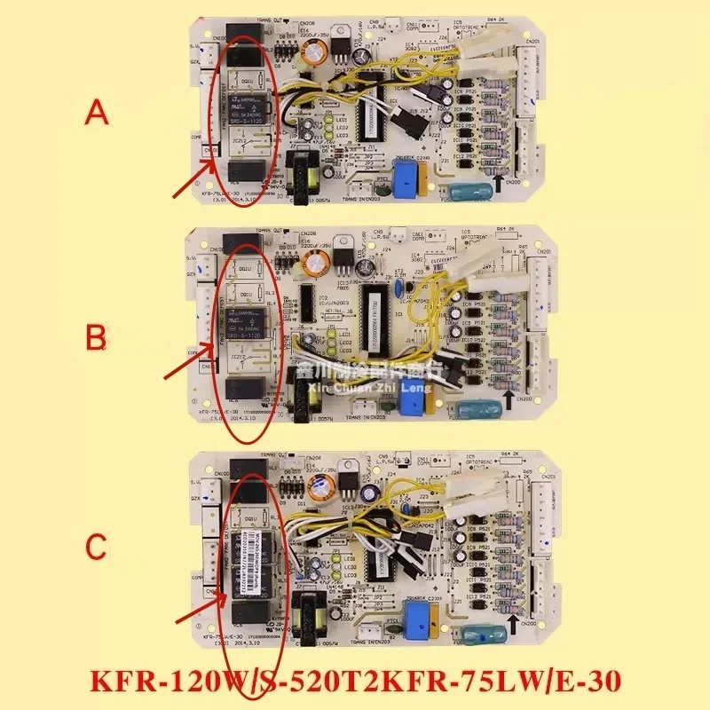 NEW for Midea Air Conditioning KFR-75LW/E-30 1712220000294 Outdoor Main Control Board KFR-120W/S-520T2 Accessories