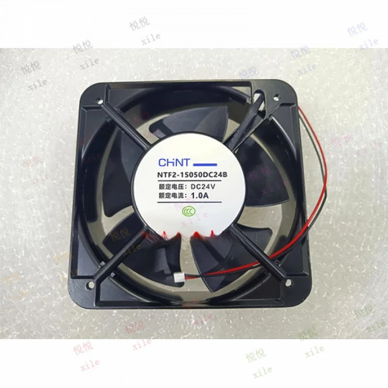 

L L 1PCS NTF2-15050DC24B DC24V 1.0A 15CM 2-wire cooling fan