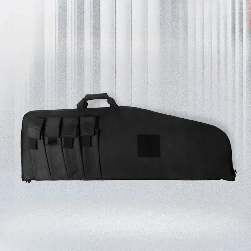 

Outdoor Backpack 95x30x5cm Fishing Tackle Bag Storage Thickened Waterproof and Wear-resistant Shoulder Bag Handbag, Black