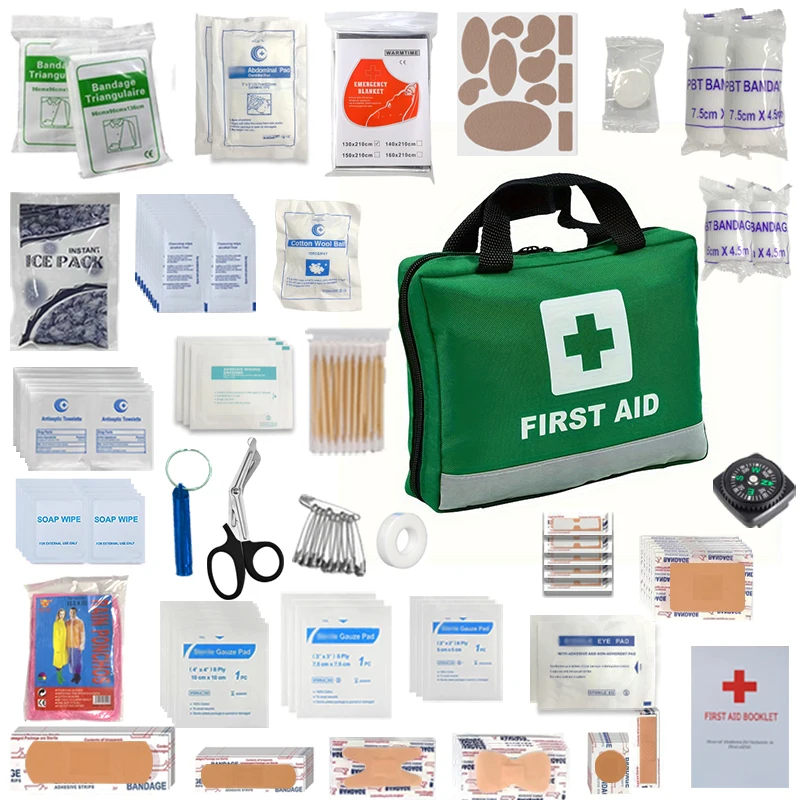 Emergency Kit Comprehensive first aid kit for home, car, camping, hiking - essential emergency preparedness gear