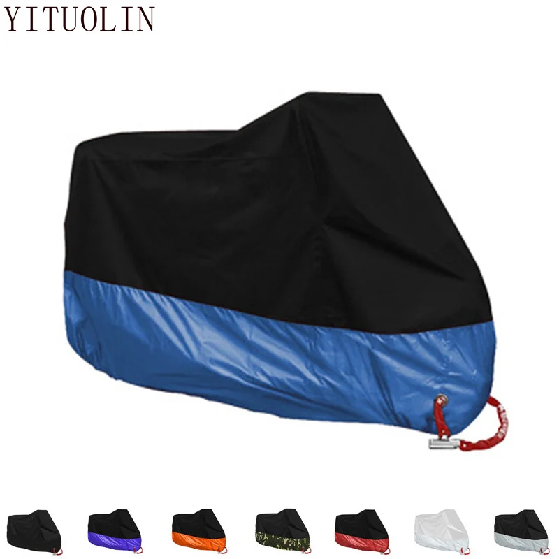 

Motorcycle Cover Waterproof Outdoor UV Anti Rain For KAWASAKI NINJA 400 Z650 Z750 636 KX250F VULCAN 900 CLASSIC KXF 250 ER6F