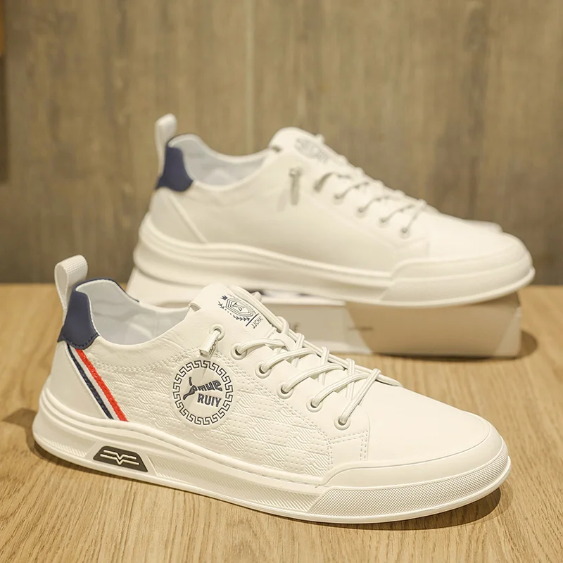 

Vintage Washed Blue High-Street American Denim Casual Vulcanized Sneakers - Summer Breathable Canvas Low-Tops with Chunky Soles