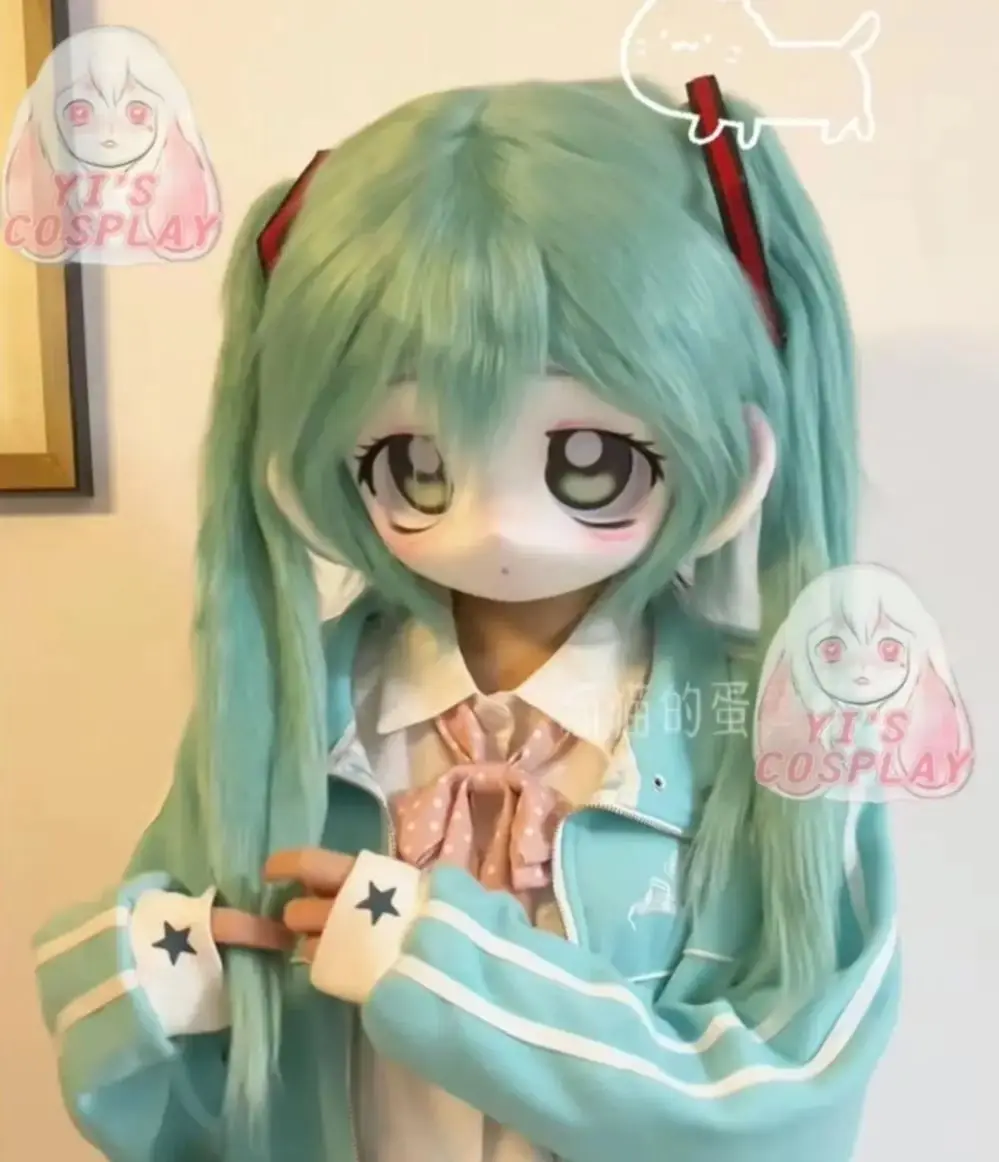 

Fursuit Head Yis cosplay Handmade Custom Furry head Kigurumi Head Cosplay Kemono Headsets Beast Customized Fursuit Kemono Head