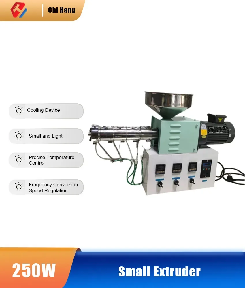 0.1-3 Kg/H Extruder J35 laboratory small table extruder Desktop Single screw extruder with frequency conversion