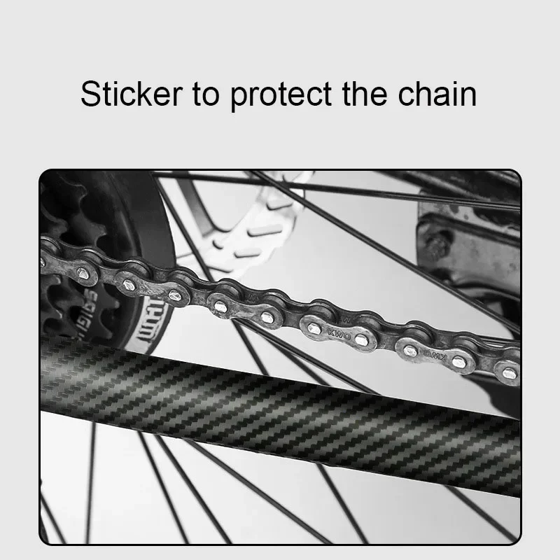 Bicycle Chain Protection Sticker MTB Bike Anti-scratch Anti-Rub Frame Protector Film Anti-scratch Sticker Frame Safety Tape