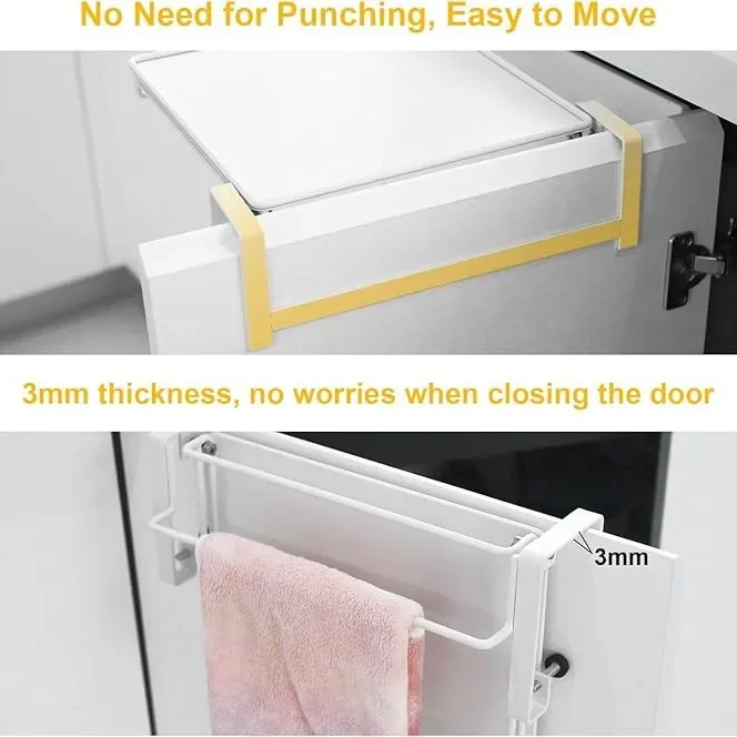 

Auxiliary Station Partition Household Multi-functional Foldable Countertop Shelf Kitchen Cabinet Door Hanging Table Board