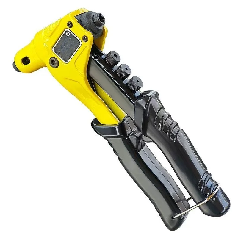 Industrial-Grade Single-Handle Rivet Gun - 8-Inch Manual Blind Rivet Gun, Labor-Saving Riveting Tool for Home & Industrial Use