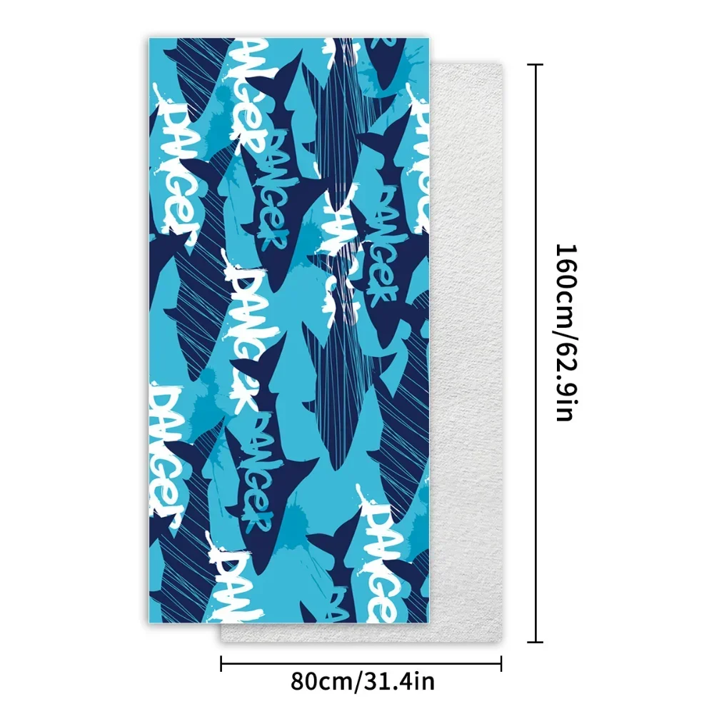 Portable Quick-drying Beach Towel Absorbent Sports Towel_voghion.com