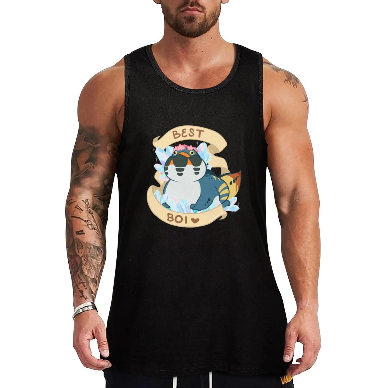 

Dodogama Best Boi (MonHun: World) Tank Top gym clothing anime clothes Man gym clothes