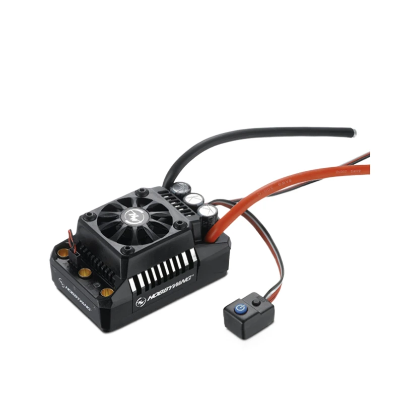 

Hobbywing EzRun Max6 V3 SCT 160A Speed Controller Waterproof Brushless ESC, Suitable for 1:6 1:5 RC Remote Control Vehicles