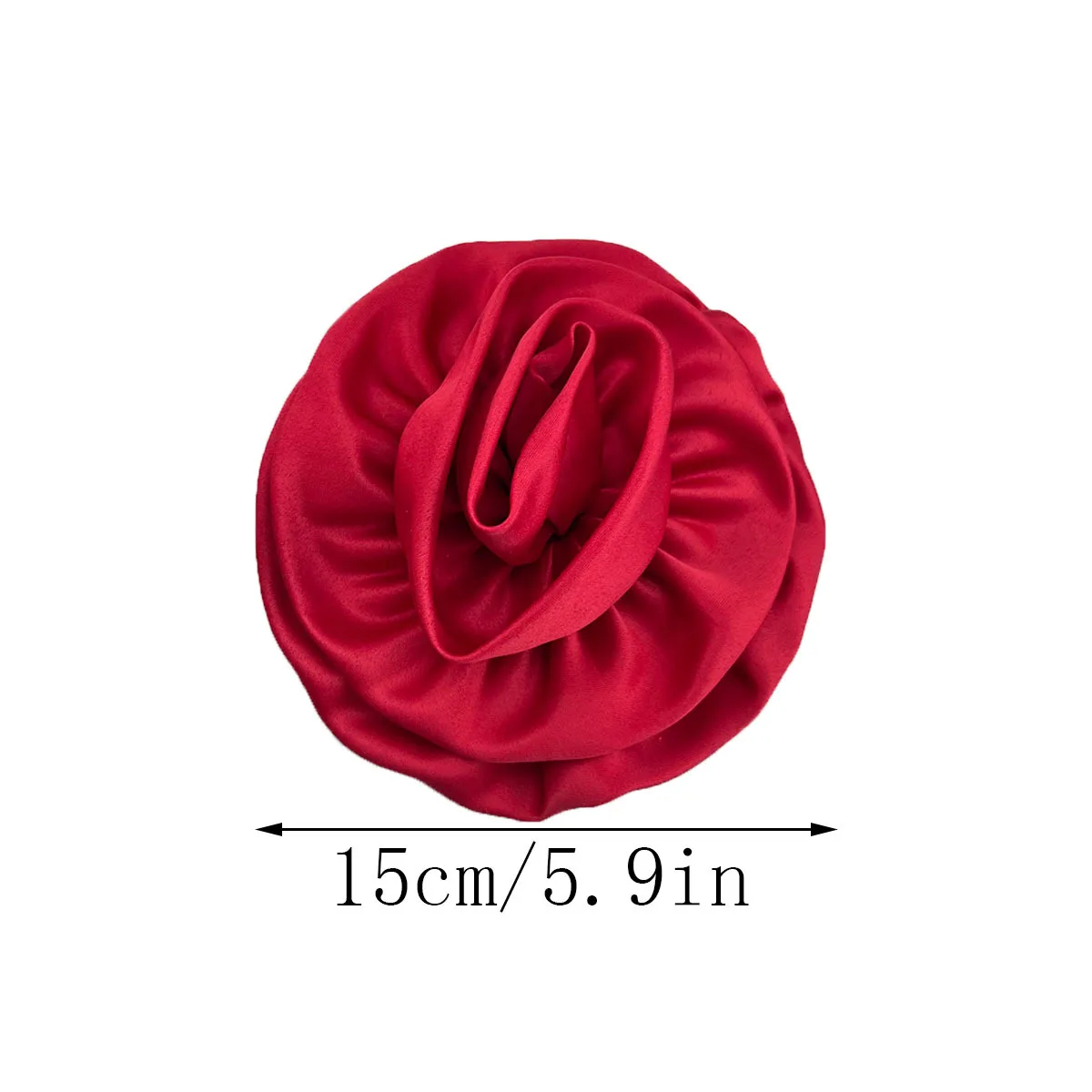 Large Flower Brooch Handmade Accessories Suit Sweater Coat Pin Brooches