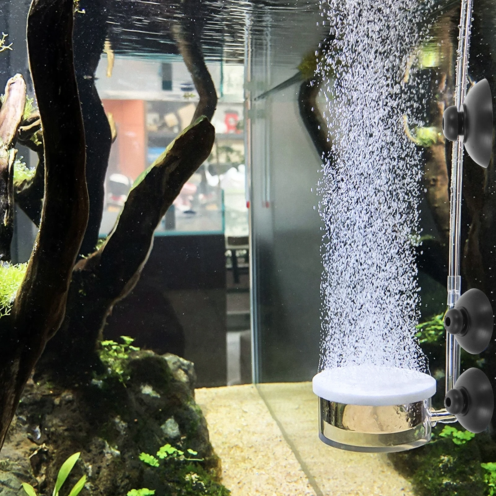 

20pcs Oxygen Suction Cups For Aquarium Air Pump Fixing Tool Rubber Water Pump Holder Aeration Fish Tank Accessories