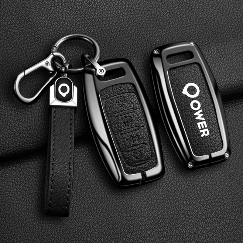 

Great Wall Pickup GWM P Series Car Zinc Alloy Leather Protective Key Cover Accessories 2019 2020
