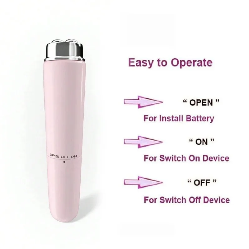 อุปกรณ์เสริมความงามรอบดวงตา เครื่องนวดหน้าแบบแท่ง สำหรับผ่อนคลายดวงตา ลดรอยคล้ำใต้ตา ถุงใต้ตา และอาการบวม เครื่องมือดูแลผิว