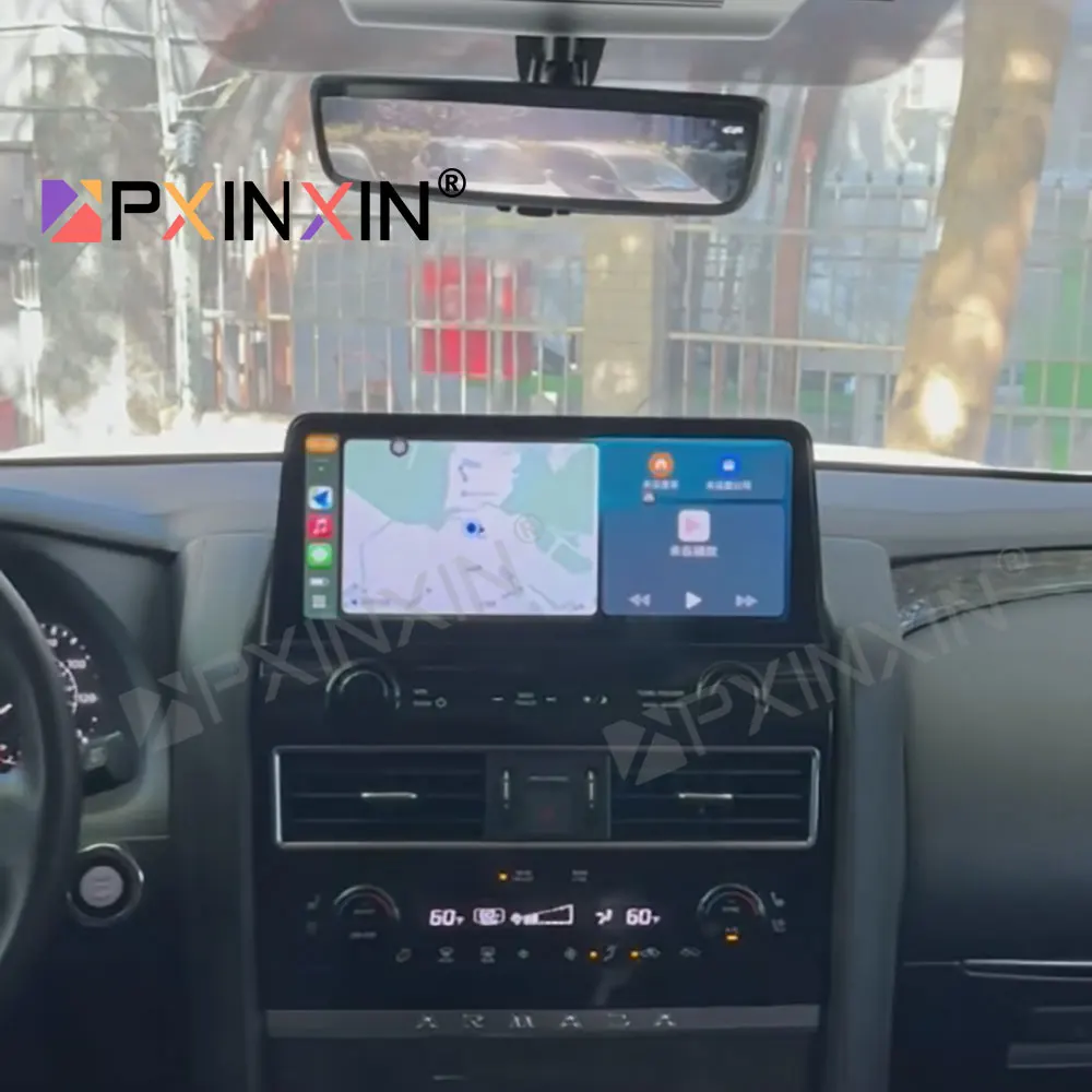 

Автомобильная мультимедийная система Android с 12,3-дюймовым экраном для Nissan Patrol Armada Y63 2022-2024, автомобильная магнитола, умный GPS-навигатор, автомагнитола, головное устройство