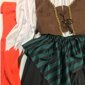 Bir korsan-karayip korsanları cosplay kaptan jack sparrow kostüm erkekler kadınlar için erkek kadın karnaval, cadılar bayramı, seksi, koleksiyon Jack sparrow kıyafetinin en iyi 10 satışı-no. 2