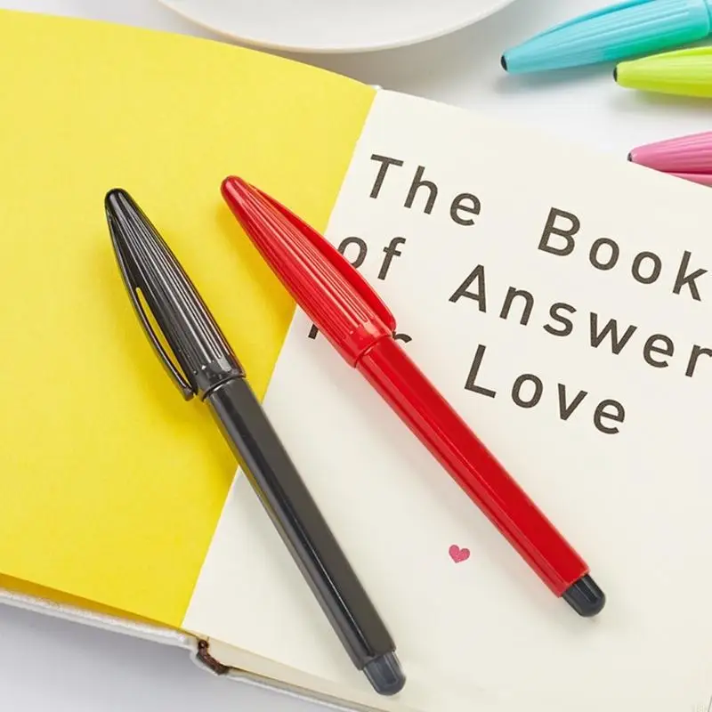 W89C 12 PCS PRISH PEN مجموعة ألوان مائية تلوين القلم بقلم 0.4 ملم محس