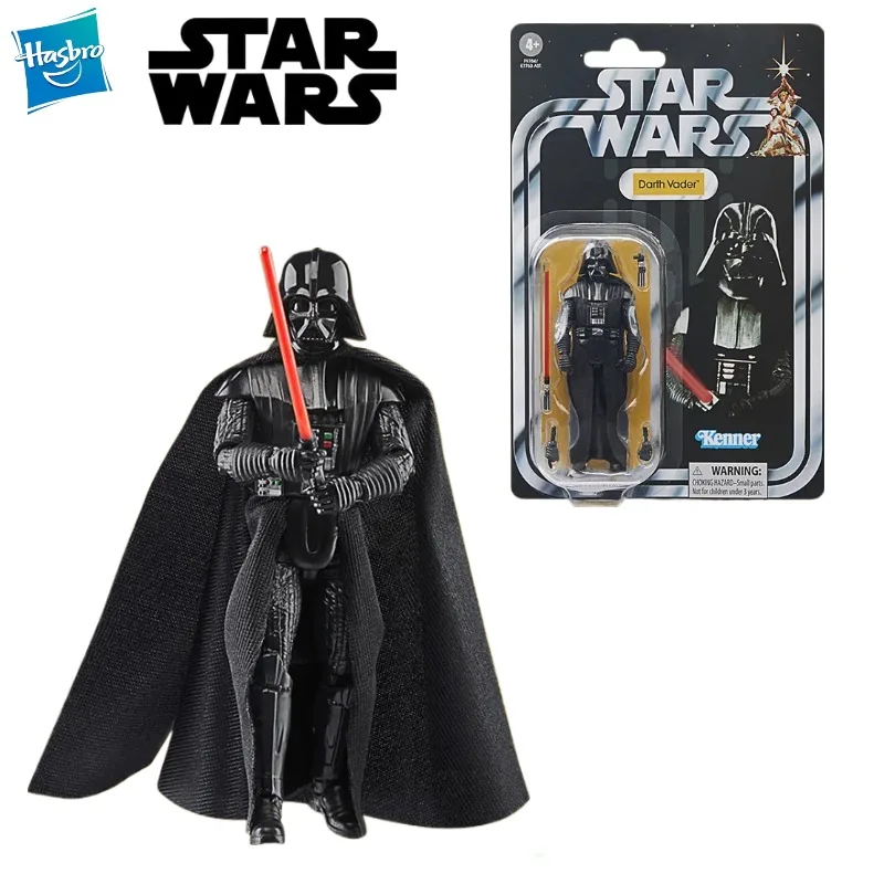 

Новый оригинальный Hasbro Kenner Star Wars A New Hope Darth Vader, винтажная коллекция, экшн-фигурка, модель, игрушка в подарок