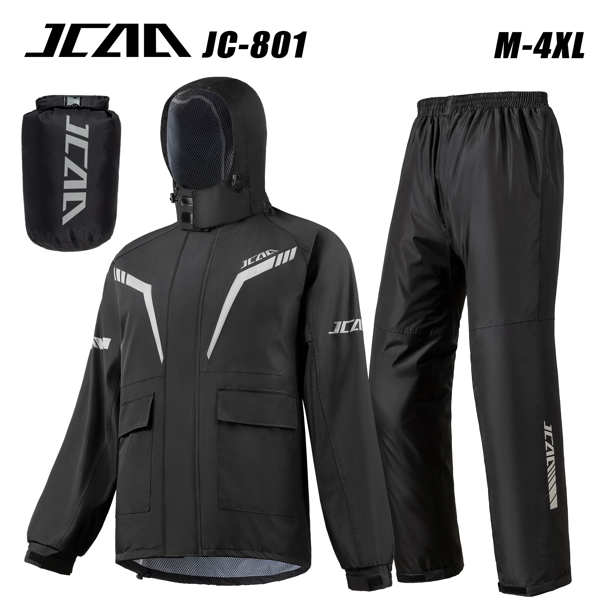 

﻿ Мужской черный мотоциклетный плащ, костюм для предотвращения дождя, куртка, брюки, плащ для кемпинга, пешего туризма, рыбалки, женский розовый мото плащ