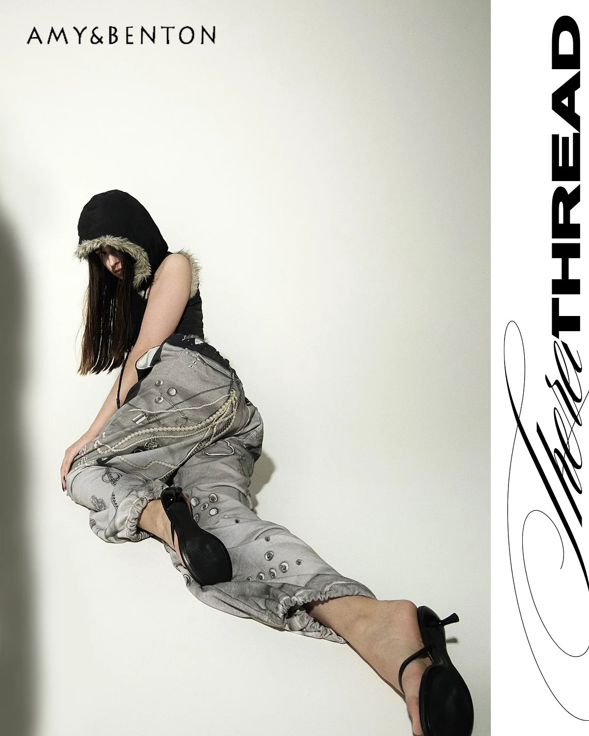 اليابانية المتناثرة نمط ثقافة فرعية الرجعية طباعة السراويل الطويلة الشارع الشرير نمط مستقيم واسعة الساق السراويل Y2K عارضة الساخن فتاة السراويل