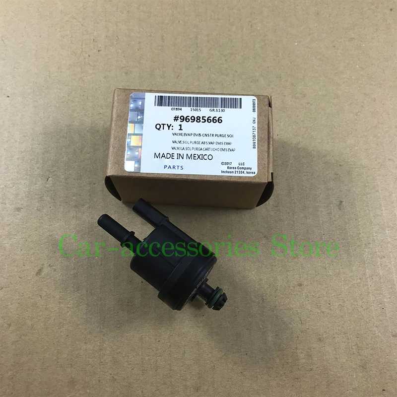 Vapor Canister Purge Solenoid Valve 96985666 For Chevrolet Spark 13-15