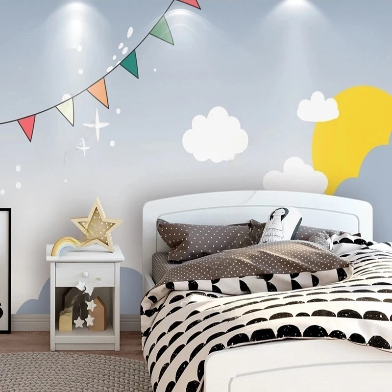 

MU8018 Any Size Mural Wallpaper Guitar Music Equipment Cartoon 3D Stereo Background Wall Home Decoration Painting Wall Papers