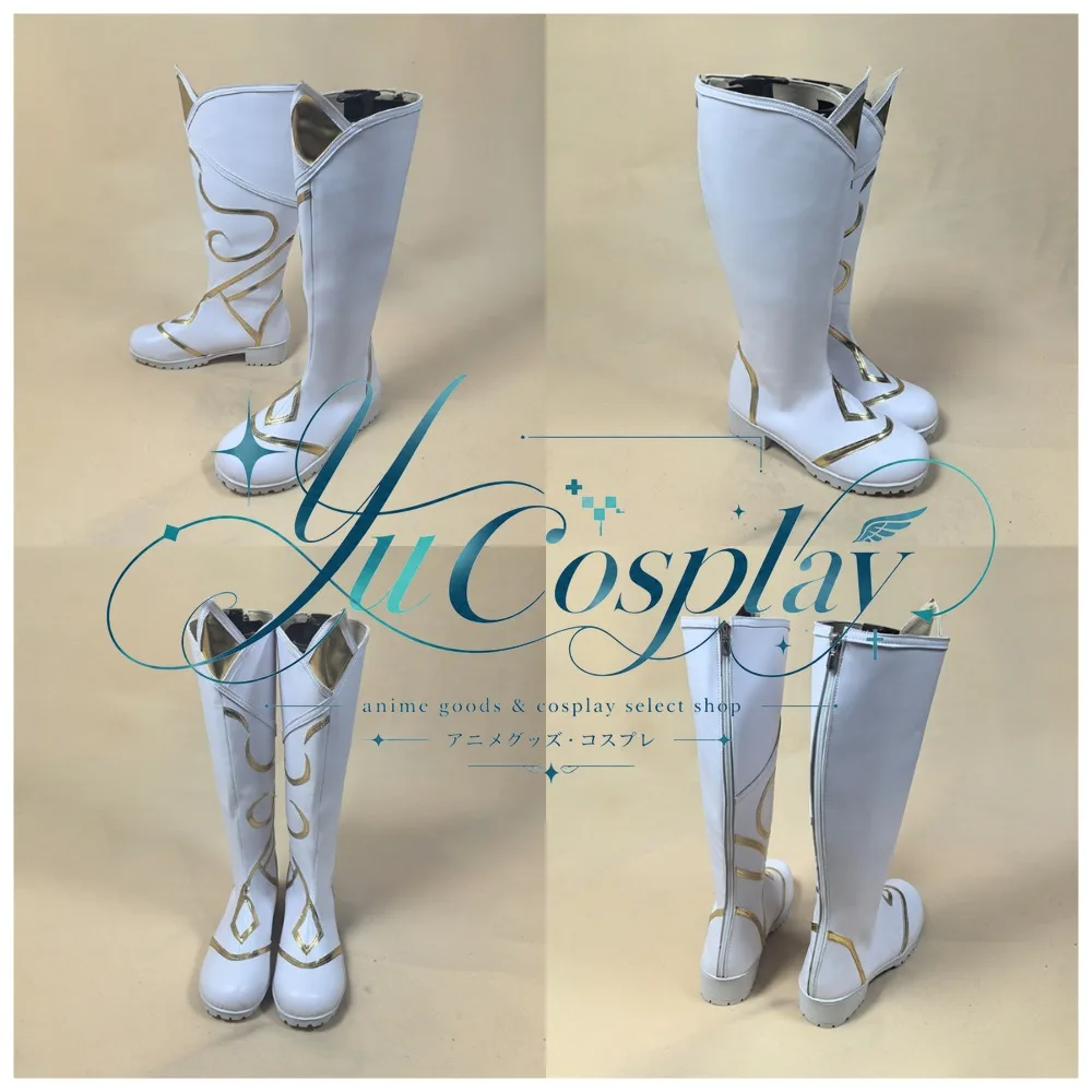 Game Character Zhuge Liang Tianji Baize Cosplay Shoes Custom Boots Anime Convention Stage Performance Footwear