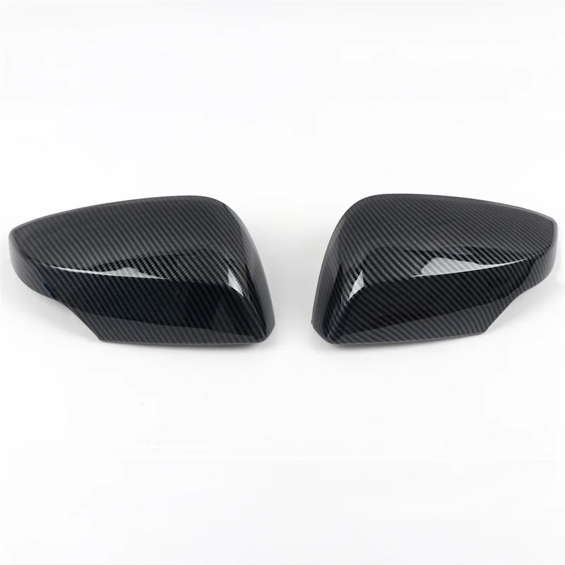 

Car Carbon Fiber Rearview Side Glass Mirror Cover Trim Frame Side Mirror Caps for Subaru WRX / WRX STI 2015-2021