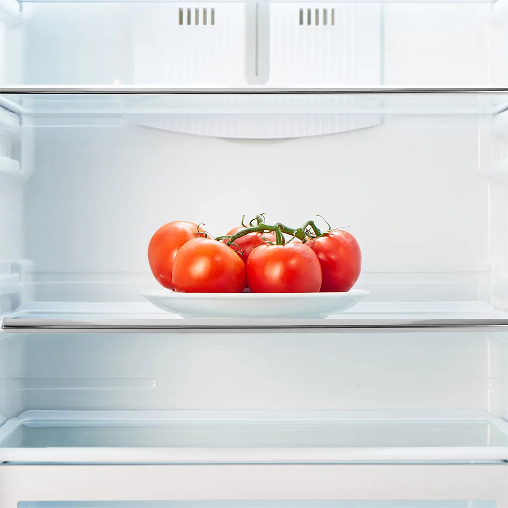 

Indoor Refrigerator Glass Shelf Divider Heavy Duty Fridge Storage Board Smooth Surface Simple Install Universal Fit Home Kitchen