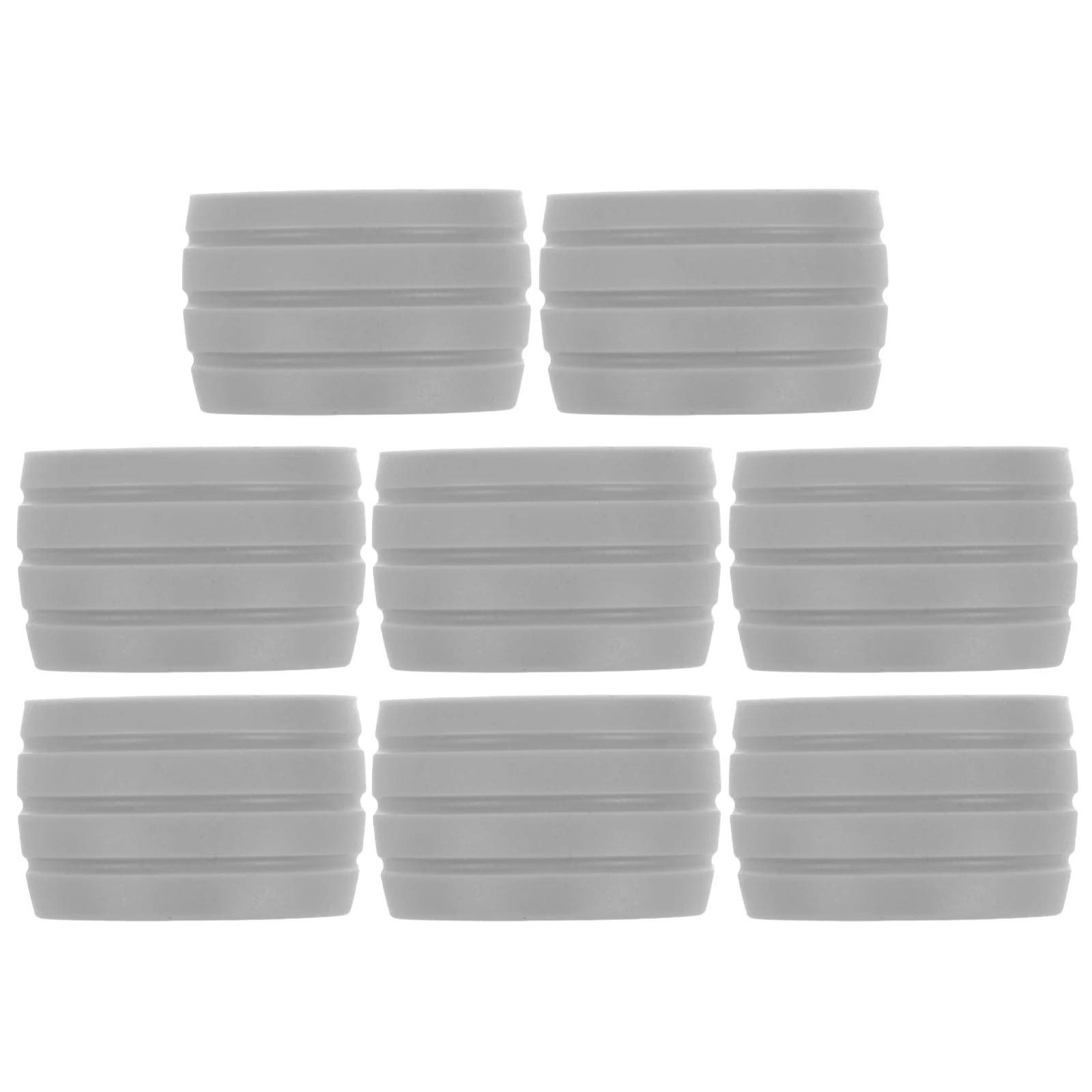 

8pcs Silicone Handlebar Wrap Sleeves Nonslip Elastic Grips Stretchable Retainer Fixing Rings For Road Bike Mountain Bicycle