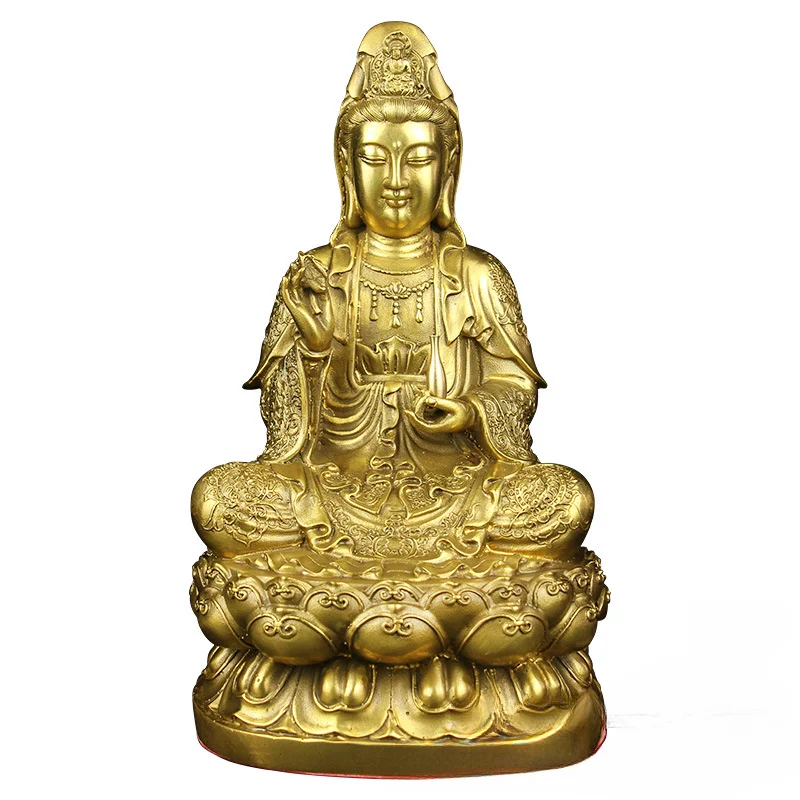 

Pure copper Guanyin, willow branch Guanyin, pure bottle Guanyin, sitting lotus Guanyin Bodhisattva