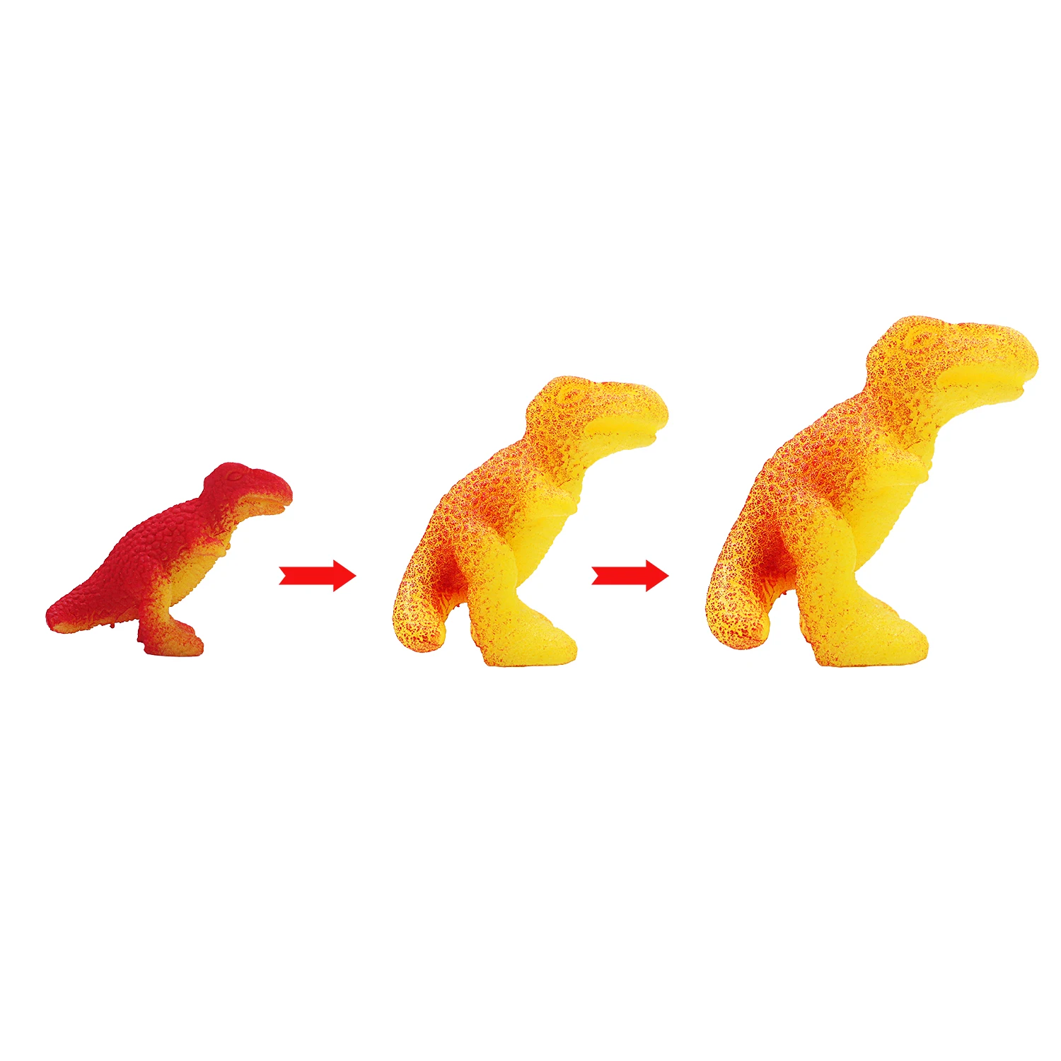 Small dinosaur hatching egg toy, soaking water to expand Tyrannosaurus Rex, giving children gifts, parent-child interaction toy