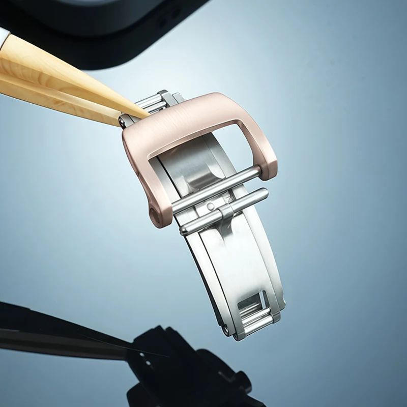 

Застежка для часов 18 мм, аксессуар для ремешка Richard Mille, застежка для резинового ремешка Richard Mille, складная застежка из титанового сплава, аксессуар.