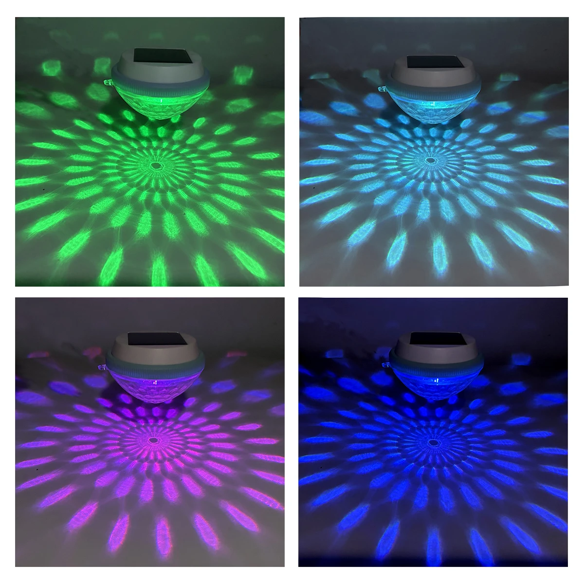 Solar schwimmende Pool Licht schwimmt Lampen für im Freien wiederaufladbare LED-Lampe angetrieben Beleuchtung Weihnachtsdekoration Dekorationen Zuhause
