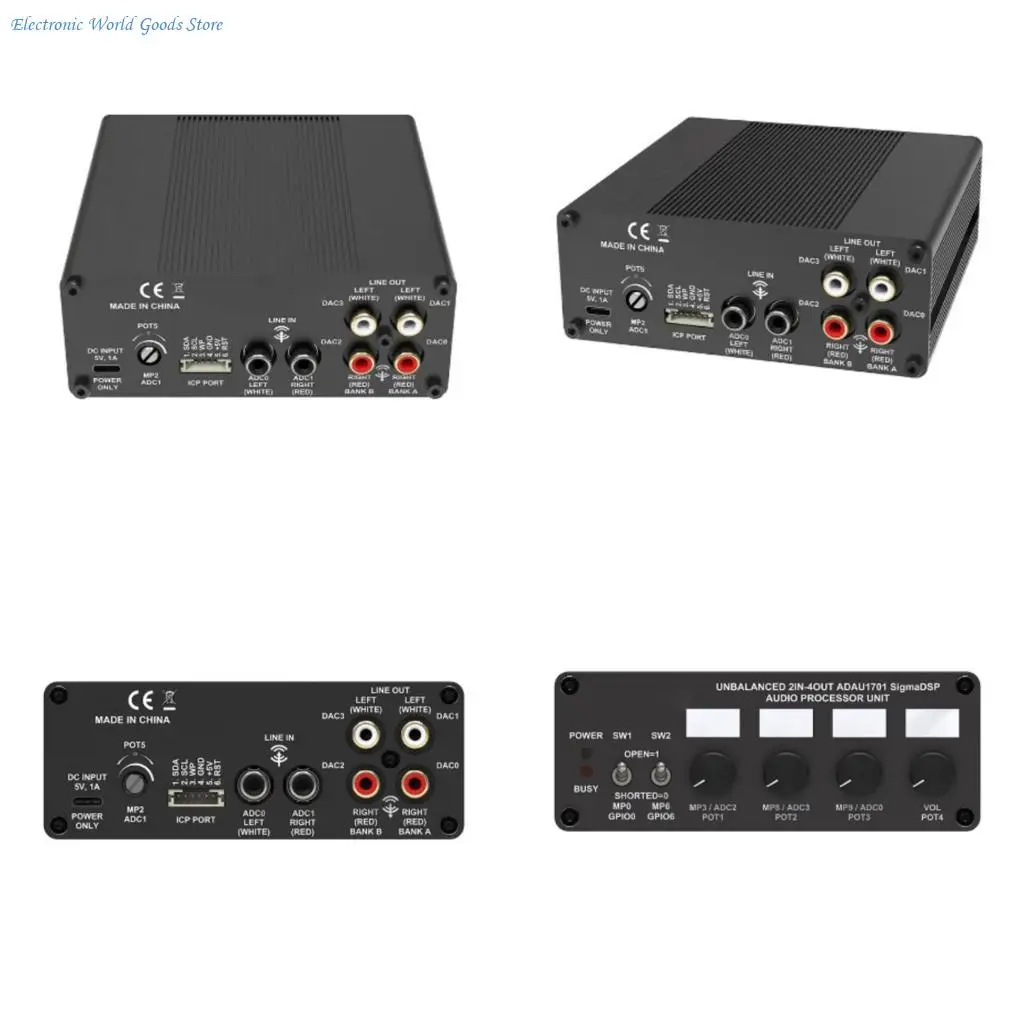 

A3PD Car Sound DSP Amplifiers for Car Sound with 2 Channel Input/4 Channel Output and Enhanceds Compatibility