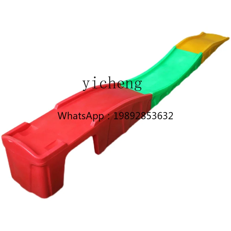 ZZ ثلاثة أقسام سكوتر لعبة أطفال السكك الحديدية داخلي انزلاق اللعب في الهواء الطلق سوينغ سيارة #5