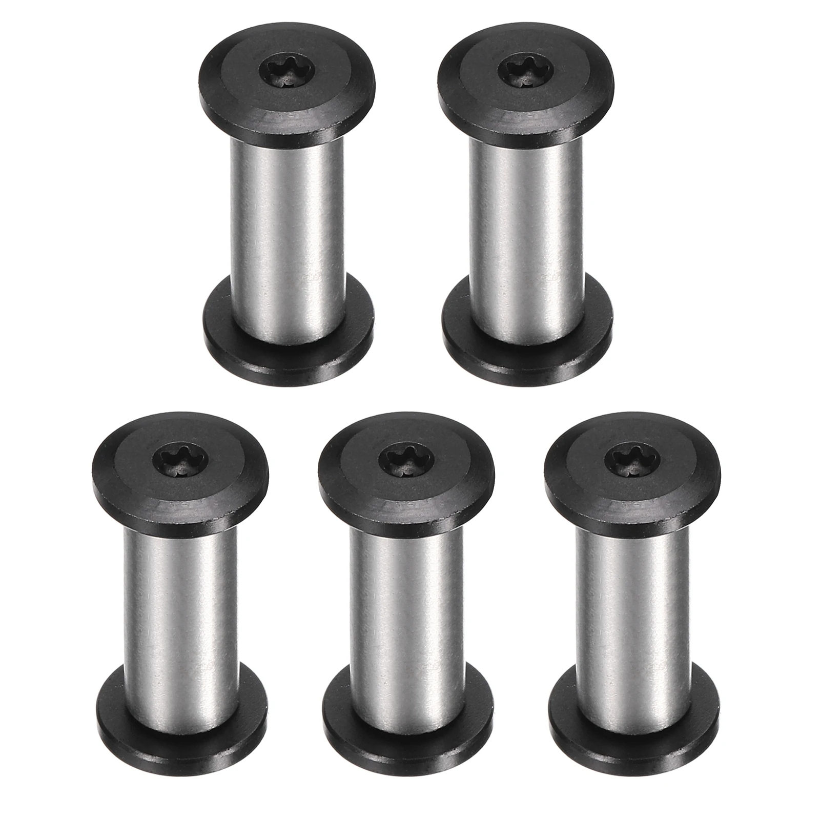 5/10 peças Parafusos M4 para Cabo de Faca, Cabeça Sextavada, Aço Inoxidável, Pino de Pivô para Canivete de Bolso, Parafusos para Facas Dobráveis, Fixadores para Fixação de Lâminas