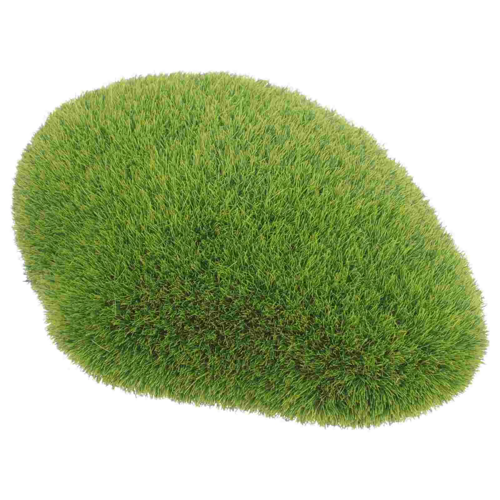 

Simulated Green Algae Ball Faux Simulation Fish Tank Live Plants for Freshwater Decor Accessory Accessories Animal