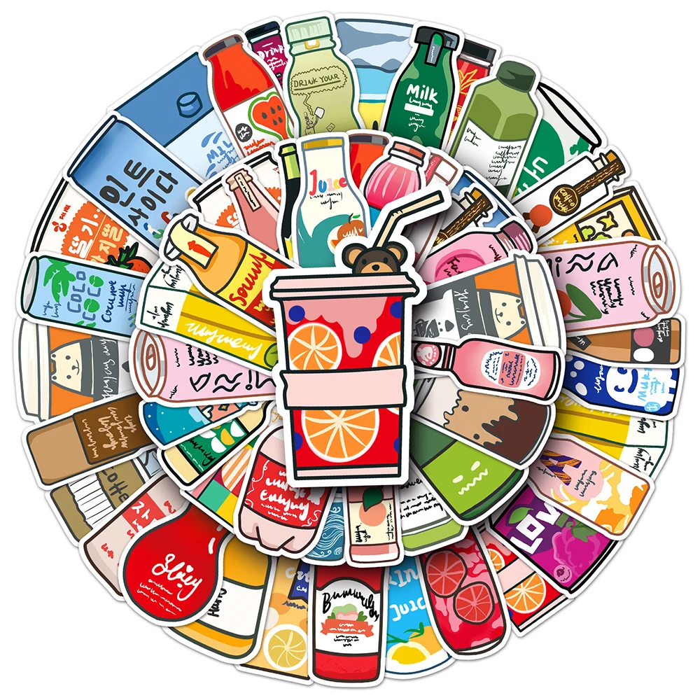 10/30/50 szt. Kolorowe naklejki z motywami anime do napojów, naklejki DIY z kreskówkami do graffiti, do pamiętnika, scrapbookingu, na butelki z wodą, walizki, naklejki, zabawki