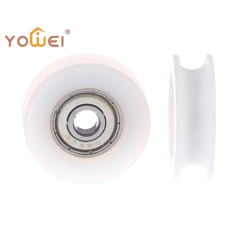 

Roller Guide Bearing 6x31.5x10mm, U-Shape Pulley Wheel V Track, R3mm with 626 Wheel Bearing