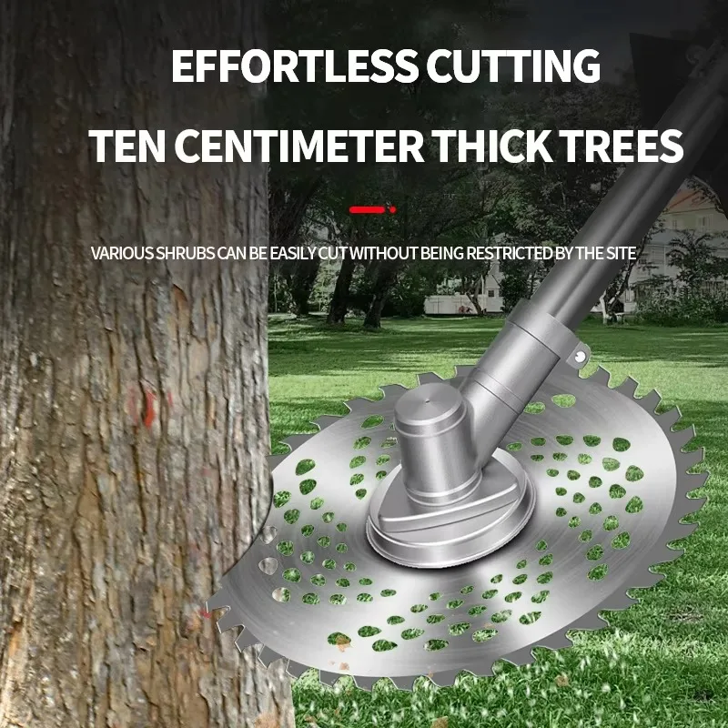 1800 واط فرش الكهربائية المحمولة جزازة العشب 24 فولت بطارية ليثيوم متعددة الوظائف اللاسلكية قابلة للشحن للاستخدام المنزلي